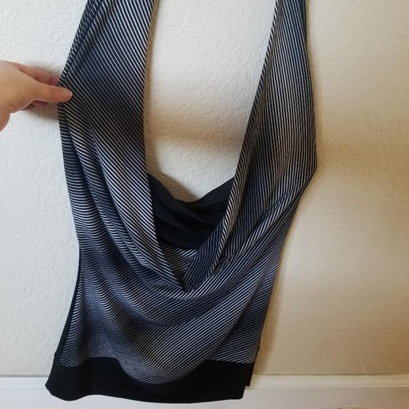 Forever 21 Tops - Halter/Tube Top Black and White Pattern